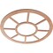 Ekena Millwork Grace Wood Fretwork Pierced Ceiling Medallion, Cherry, 24"OD x 8 3/4"ID x 1/4"T CMWP24X0250GRCH - alternate 2